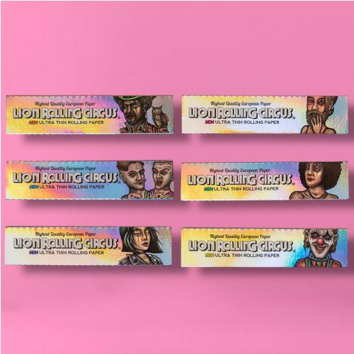 Papel Lion Rolling Circus Silver King Size - Vista alternativa