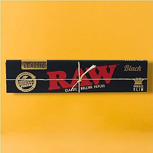 Papel RAW Black King Size Slim