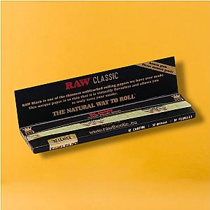 Papel RAW Black King Size Slim