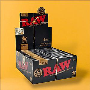 Papel RAW Black King Size Slim