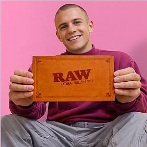 RAW x RYOT Natural Rolling Box Wooden