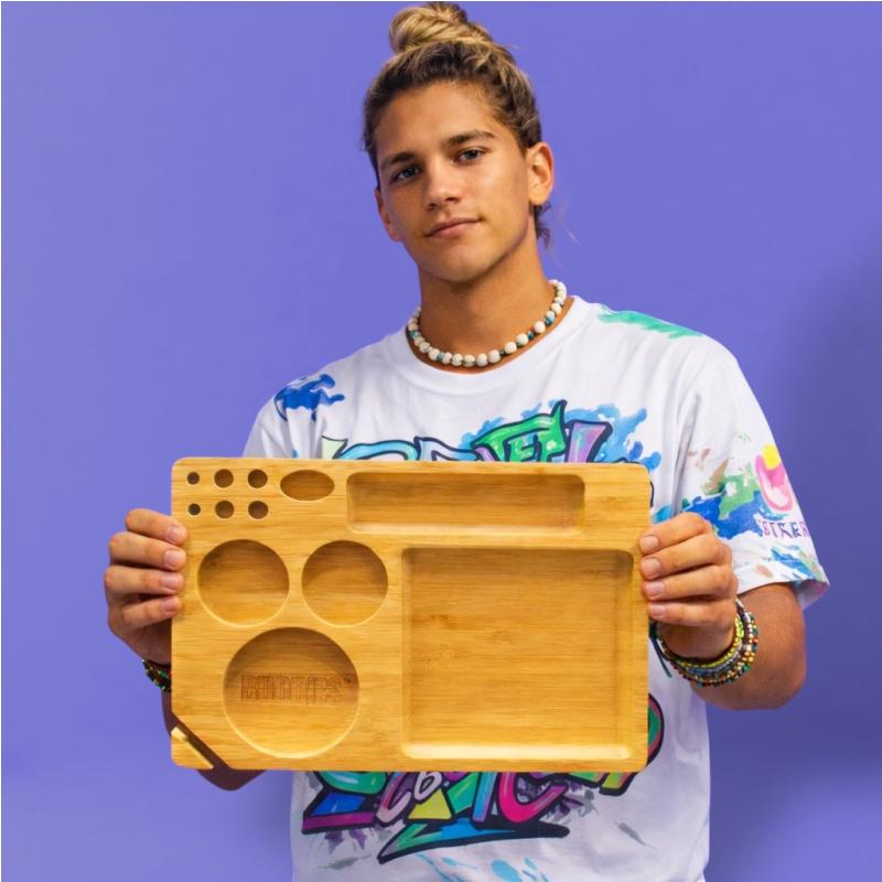 Bandeja Buddies Tool Set 13-in-1 Bamboo 