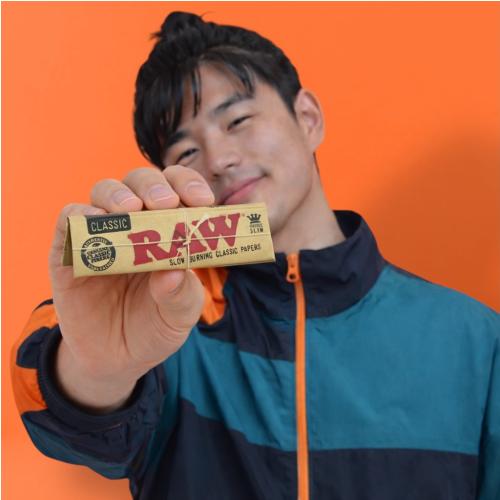 Papel RAW Classic King Size Slim