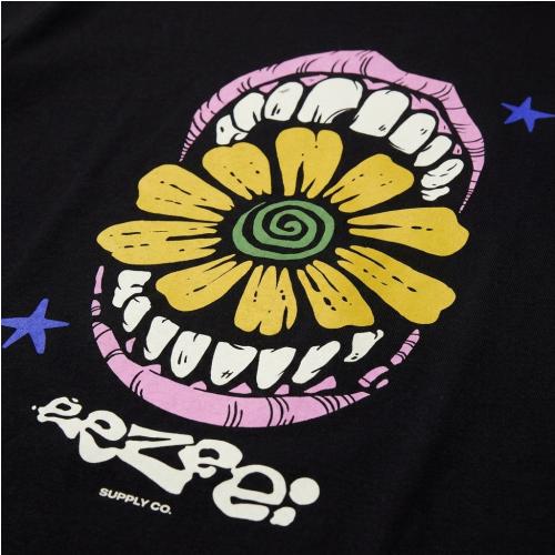 Camiseta Eezee Flowerbreath - M - Labios Rosa