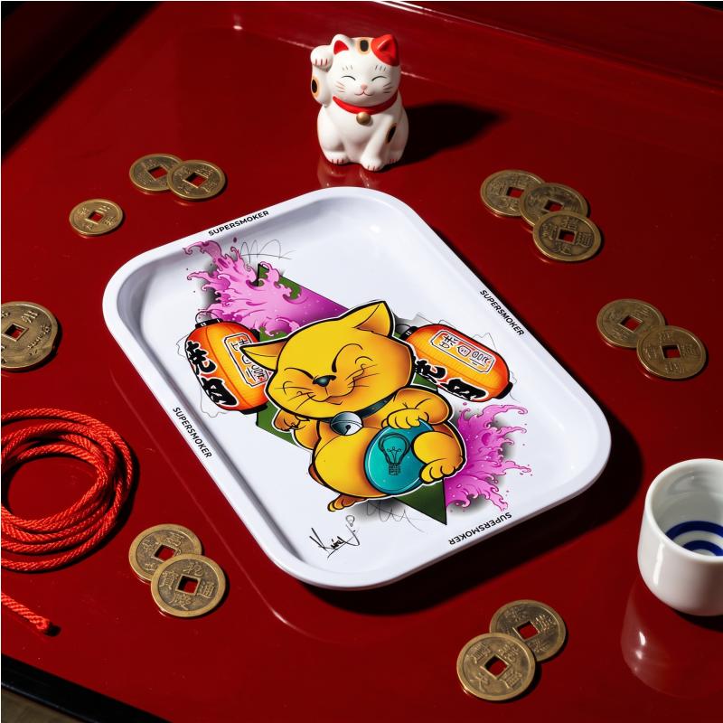 Bandeja Kaone Lucky Cat pequeña
