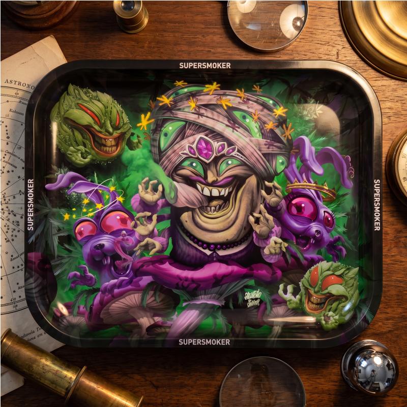 Bandeja Super Smoker Saturno grande