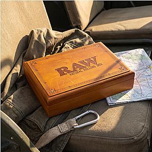RAW x RYOT Natural Rolling Box Wooden