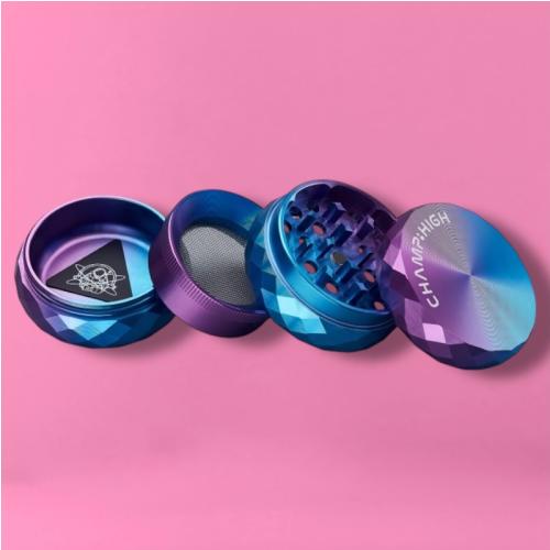 Grinder Champ High Duo-Color  - Azul-violeta