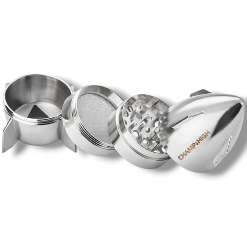 Grinder Champ High Mini Spaceship - Plata - Vista alternativa