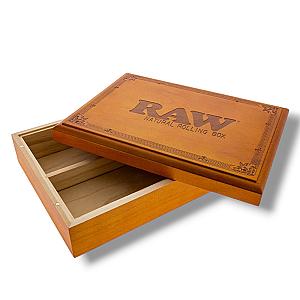 RAW x RYOT Natural Rolling Box Wooden