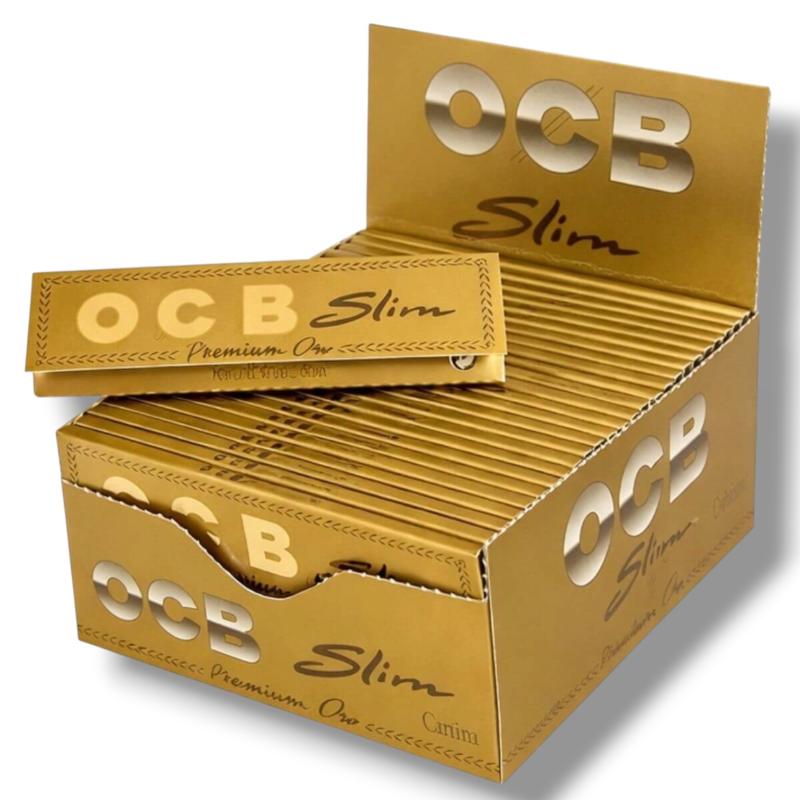 Papel OCB Gold Slim 