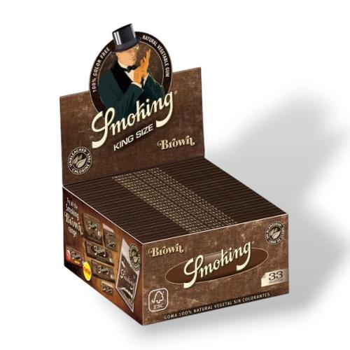 Papel Smoking Brown King Size Slim - Vista alternativa