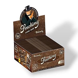 Papel Smoking Brown King Size Slim