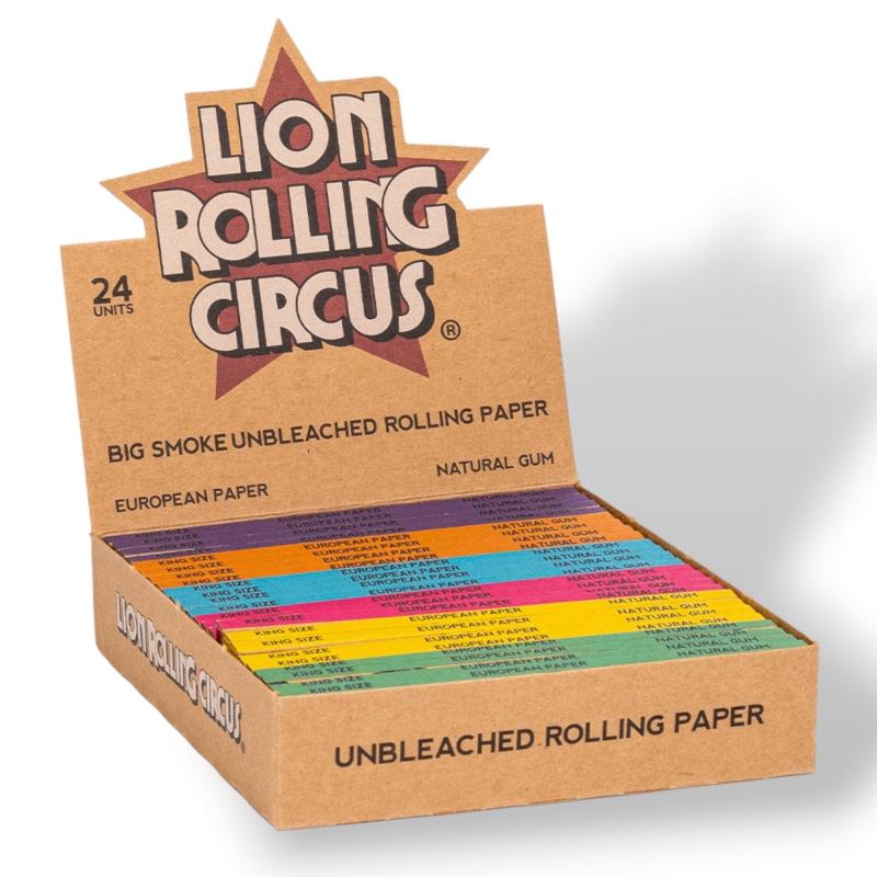 Papel Lion Rolling Circus Brown King Size