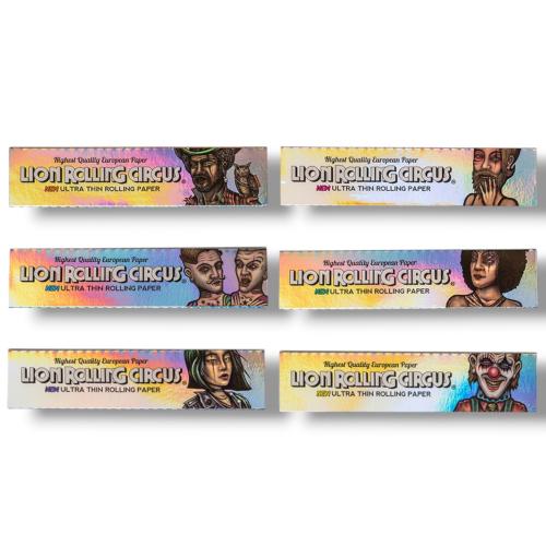 Papel Lion Rolling Circus Silver King Size - Vista alternativa