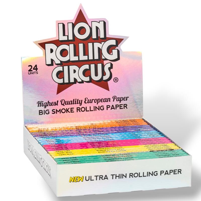 Papel Lion Rolling Circus Silver King Size