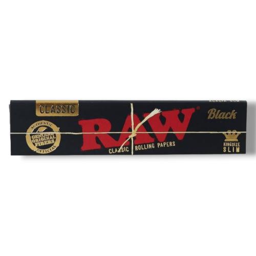 Papel RAW Black King Size Slim