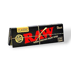 Papel RAW Black 1 1/4