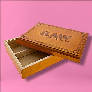RAW x RYOT Natural Rolling Box Wooden